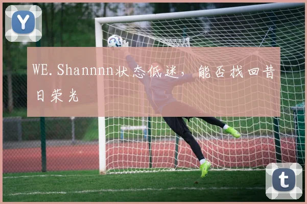 WE.Shannnn状态低迷，能否找回昔日荣光