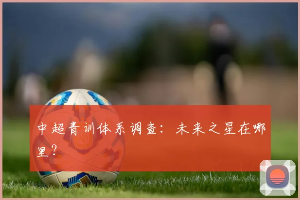 中超青训体系调查：未来之星在哪里？