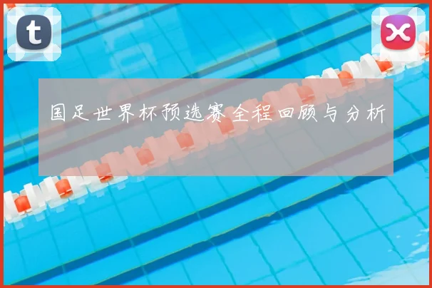国足世界杯预选赛全程回顾与分析